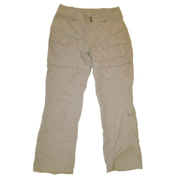 north face zipper pants